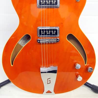 Used Gretsch G3140 Historic Synchromatic Thinline Orange VGC image 2