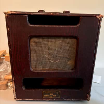 Jensen P10S Speaker in vintage Voice of Music cabinet 1952-1954 image 3