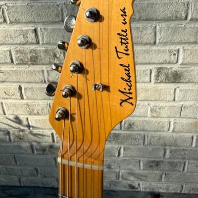 Tuttle Custom Classic S - 2-Tone Burst Nitro - HSS image 9