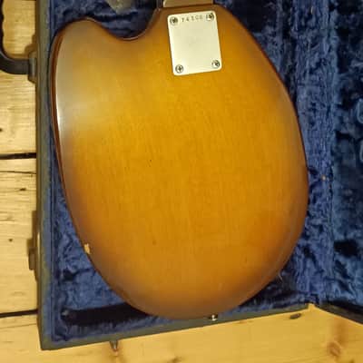 Vox Mando Guitar 12 String Octave Twelve, 1966 Made in England w/Original Case image 2