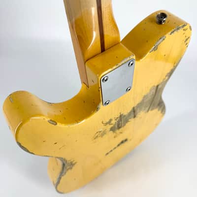 2019 Fender Custom Shop ’52 Heavy Relic Telecaster – Butterscotch Blonde image 16
