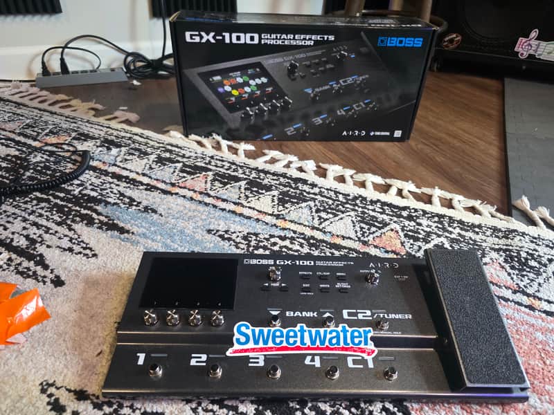 Boss GX-100 Guitar Effects Processor 2022 - Present - Black image 1