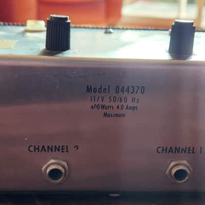 RARE! Leslie Combo II Preamp Pedal Model #044370 1970s Metal image 8