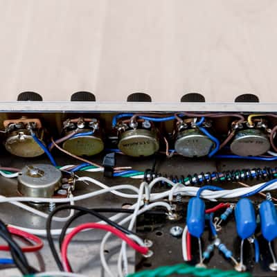 Bluetron BlueDrive Hand-Wired Black Panel-Style 2x12 Tube Combo Amp 85 Watt, 6L6 image 11