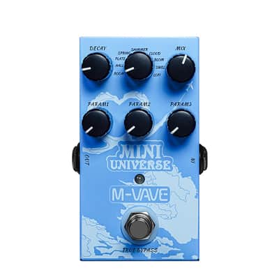 9 Reverb Effects Room/Shimmer/Lofi/Spring Reveb Effect Pedals Guitar Pedal image 1