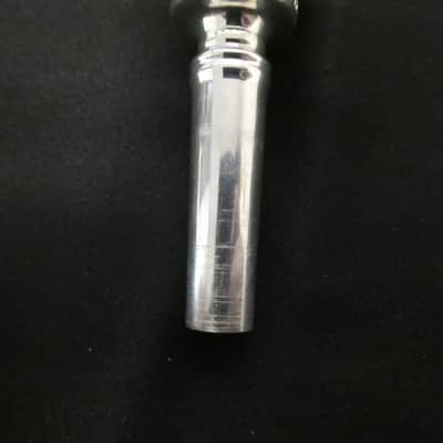 ACB 7DP Short Shank Piccolo Trumpet Mouthpiece in Silver Plate! Lot FS29 image 7
