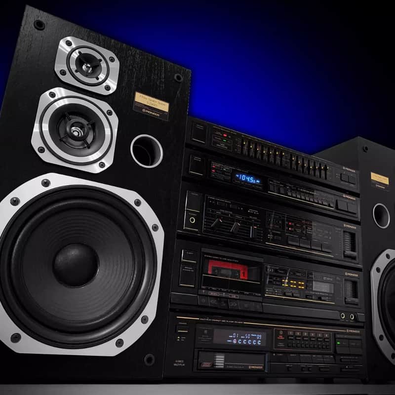 1986 Pioneer SA-570 CT-670 PD-S702 TX-1070 GR-470 S-Z83D Black