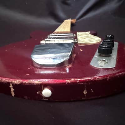 Premier Multivox Royalist Guitar - Maple Neck, Original Finish - Well Padded Gig Bag - 1962 image 22