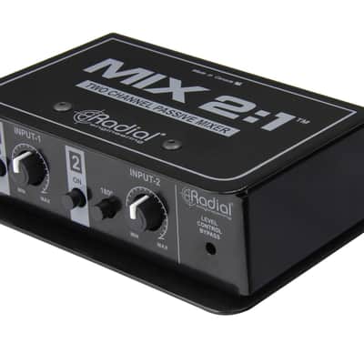 Radial Mix 2:1 2-channel Passive Mixer w/ 25ft. XLR image 6