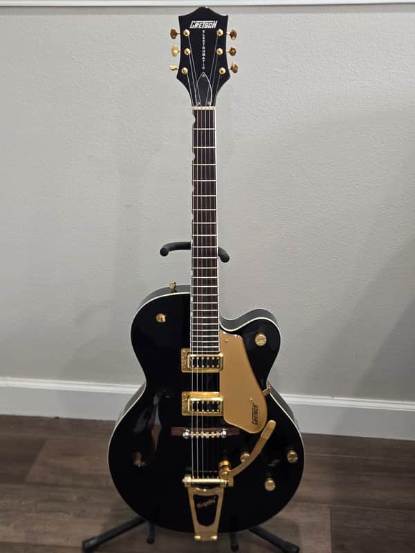 Gretsch G5120 - Black w/ Upgraded Gold Hardware and Pickups image 1