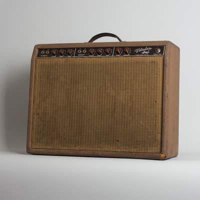 Fender  Vibrolux 6G11A Tube Amplifier (1961), ser. #00624. image 3