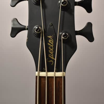 2004 Spector Performer 4 DLX Deluxe Matte Black Finish image 5