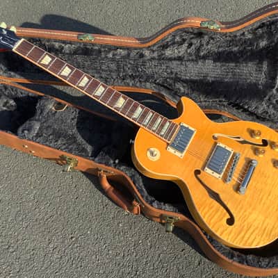 Gibson Memphis ES-Les Paul 2016 - Transparent Amber image 12