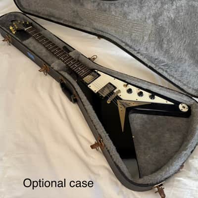 Vintage 2006 Epiphone '58 Flying V - Ebony - Made in Korea (MIK) - Free Pro Setup image 22
