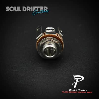 Pure Tone STEREO Multi-Contact 1/4″ Output Jack - Nickel image 2