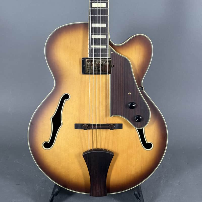 Ibanez AFJ91-AFF Amber Flat Fade Edition inkl. Gigbag Tasche
