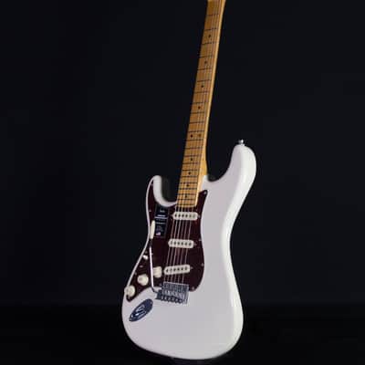 Fender American Professional II Stratocaster Left-Hand, Maple, Olympic White image 6