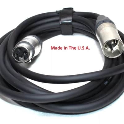 LASE 10 Ft DMX Lighting Cable W/ NEUTRIK NC3MXX 3-Pin XLR Male to NC3FXXX Female image 3