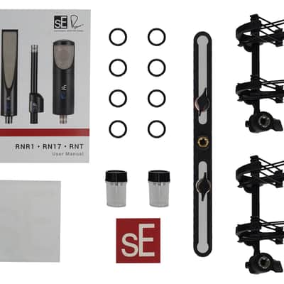 Se Electronics RN17 Pair Recording Condenser Microphones w/Changeable Capsules image 12