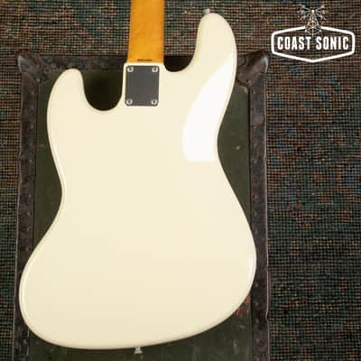 2010 Fender '62 Reissue Jazz Bass JB62 Made in Japan - Vintage White image 8