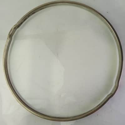 *Slingerland 15" Snare Drum Single-Flange Resonant Rim/Hoop Nickel-Brass Vintage image 7