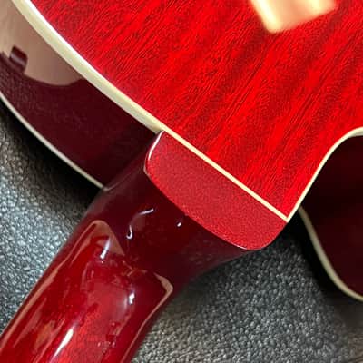 2025 Gibson Les Paul Parlor Acoustic-Electric Guitar Vintage Cherry Sunburst image 10