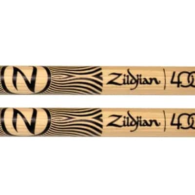 Zildjian 400th Anniversary 5B Wood Tip Drumsticks - Natural image 2