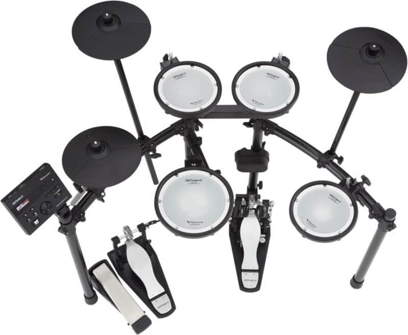 Roland TD-07DMK V-Drum Kit with Mesh Pads 2021 - Black image 1