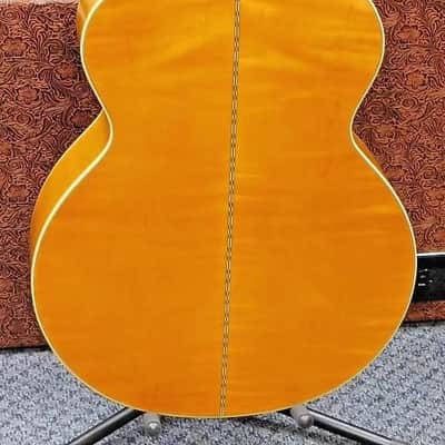2022 Epiphone Inspired by Gibson J-200 Acoustic-Electric Guitar w/Case! Antique Natural! VERY NICE!!! image 6