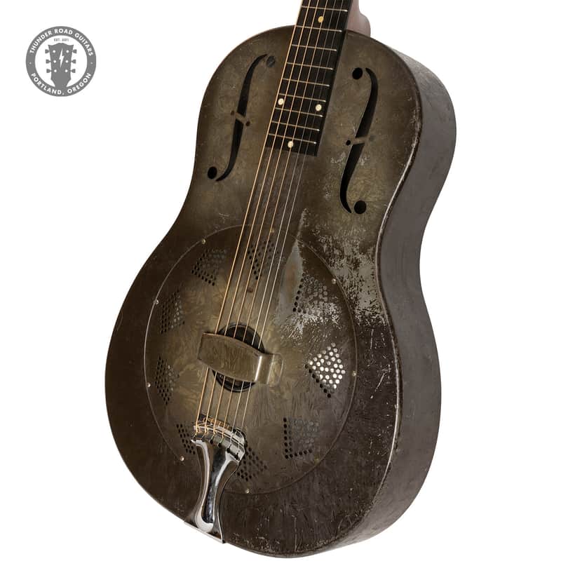 1931 National Duolian Naturally Aged Steel | Reverb