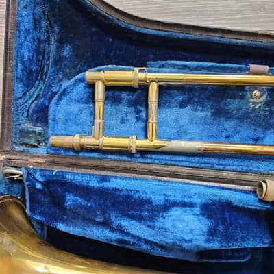 1952 Bach New York Stradivarius Model 12 Trombone w/ Photo of Factory Ledger image 18