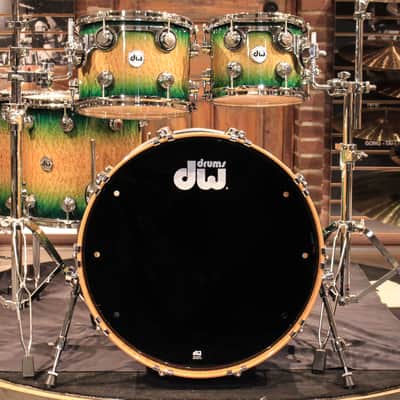 DW Collector's Series SSC Maple Exotic Moabi 5pcs Drum Set - New! image 2