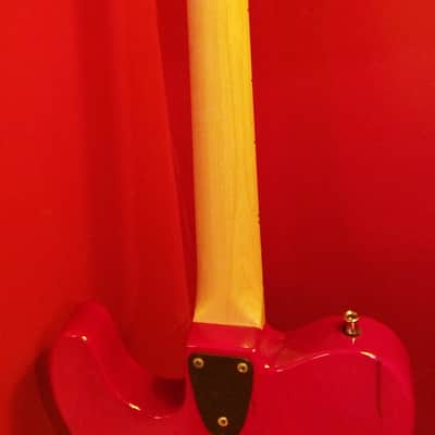 G&L Asat Classic - Red Translucent Electric Guitar with JBE Danny Gatton Pickups-G&L Locking Tuners image 4