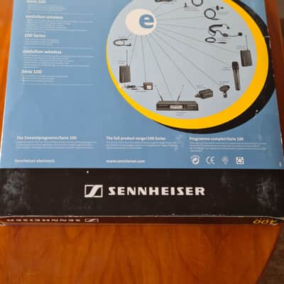Sennheiser Sennheiser Diversity Receiver EM100 + SK100 Bodypack Transmitter + M3 Headmic – 790–822 MHz image 19
