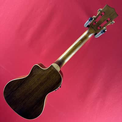 [USED] Kala KA-SKCGE-C Hawaiian Koa Spruce Top Concert Ukulele Cutaway w/ EQ, Natural Gloss (See Description) image 2