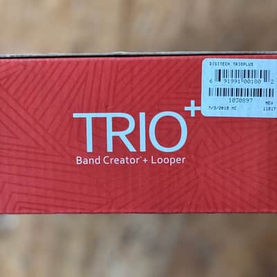 DigiTech TRIO Plus Band Creator + Looper 2010s - Black image 2