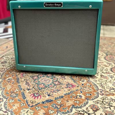 Dexter Amps Super Pup 6L6 2026 - Antique Pelham Blue Nitrocellulose Lacquer image 2