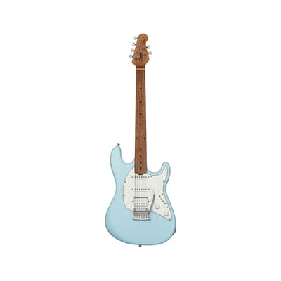 Sterling by Music Man Cutlass HSS, Daphne Blue Satin image 4
