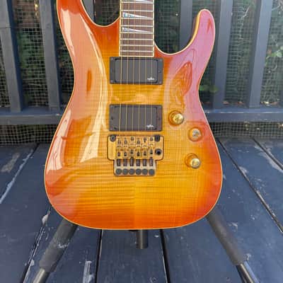 Jackson Archtop Soloist LTD 1991 Cherry Red Sunburst image 1