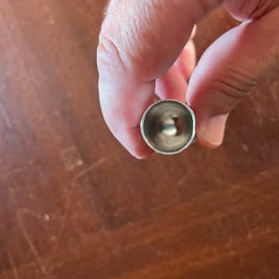 Vintage 1960s Berg Larsen Metal Tenor Sax Mouthpiece – 110 / 0 SMS (All Original) image 4