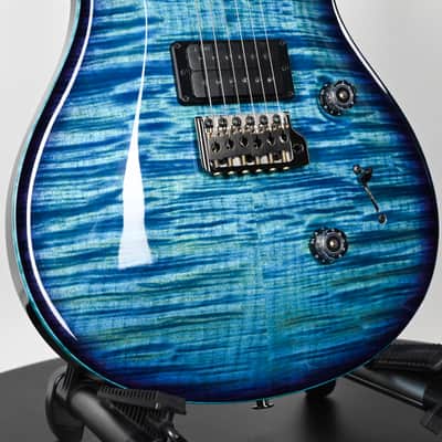 PRS Custom 24 w/ 10-Top, Brazilian Rosewood, DMO Pickups- Aquableux Purple Burst 2026 (0419215) image 12