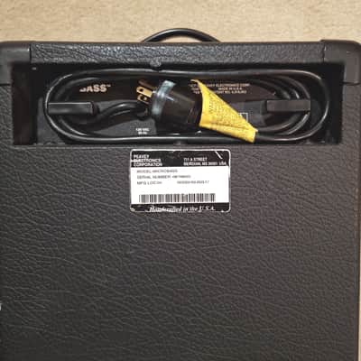 Peavey Microbass Micro Bass 20watt 1x8 Bass Amp Amplifier Made in USA Lot 82-575 image 5