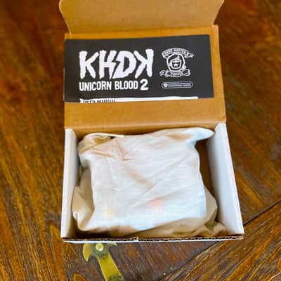 KHDK Electronics Unicorn Blood II Limited Edition Octave Fuzz 2020 - Space Sparkle Dark Matter Graphic image 9