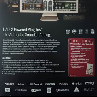 Universal Audio UAD-2 Duo Core PCIe DSP Accelerator Card 2010s - White image 2