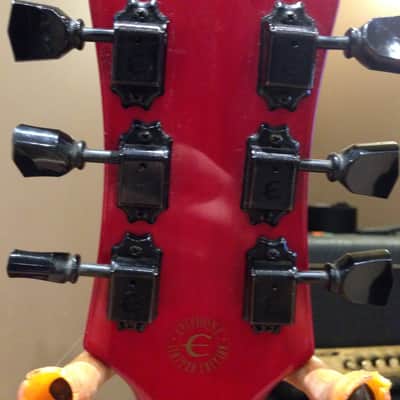 Epiphone Les Paul Classic Slash Signature Series Transparent Red image 6