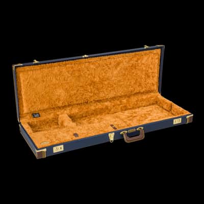 Fender Classic Series Wood Case Strat/Tele Navy Blue image 2