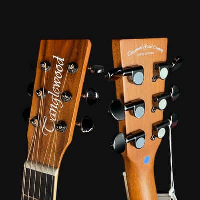 Tanglewood TRU4CEAS Reunion Pro Series Super Folk Electro Acoustic, Santos image 6