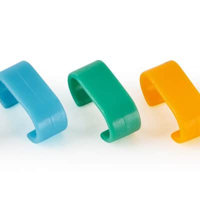RockBoard Flat Patch Cable Color Code Ring Indicator 10 pcs image 2