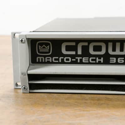 Crown Macro-Tech 36x12 2-Channel Power Amplifier CG015TT imagen 4