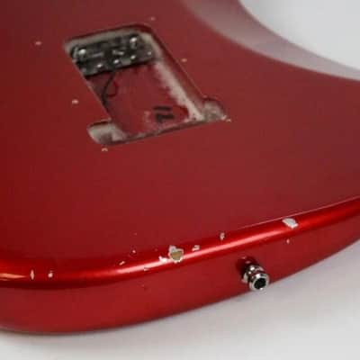 2002 Vintage Fender Stratocaster American Standard Crimson Red BODY USA image 14